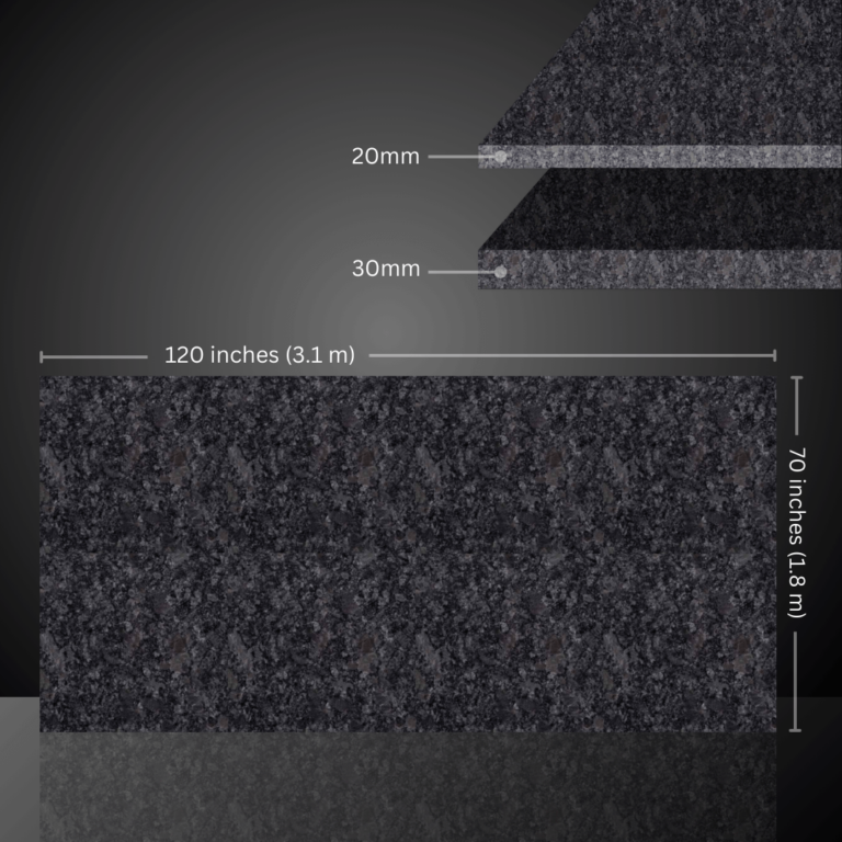 Read more about the article Granite Slab Dimensions & Sizing Tips